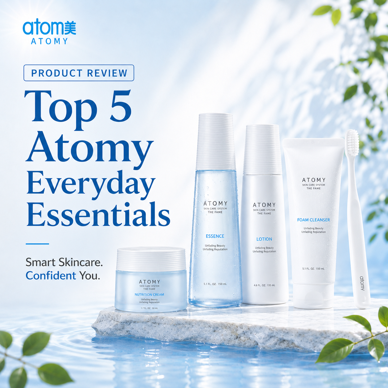 最初に試す必要があるAtomyの日常必需品トップ5